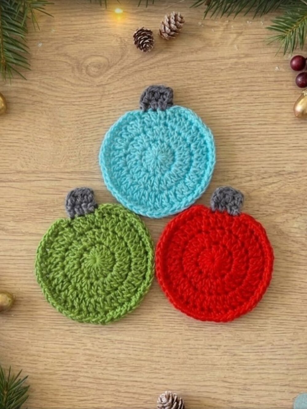 Crochet Ornament Coasters - Picture 2 of 2